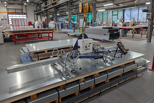HüWa Lärm und Schallschutz - alte Produktionshalle