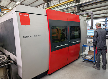 Anschaffung einer neuen Laserschneidmaschine